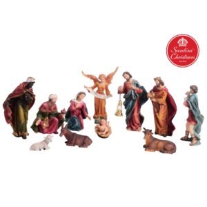 Pesebre - 11 Pz - 20 cm., SANTINI, 5682