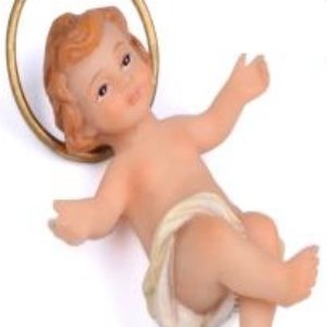 Niño dios con aureola – 4 cm., SANTINI, 0288