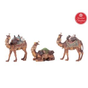 Camellos – 3 pz – 15 cm., SANTINI, 0655