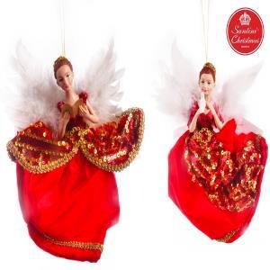 Angel para arbol - rj-dr - 23 cm, SANTINI, 0735