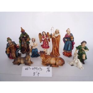 Pesebre - 11 pz - 13 cm, SANTINI, 9292