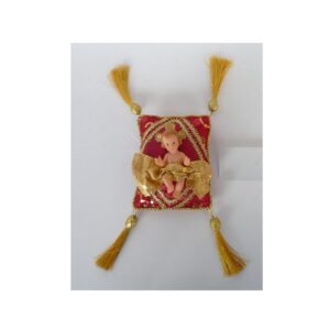 Niño Dios con cojin - 9 cm., SANTINI, 9364
