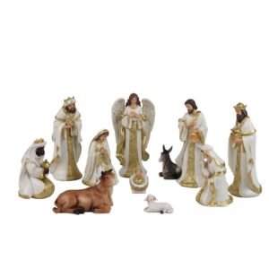 Pesebre - 11 pz - 15 cm, SANTINI, 0935