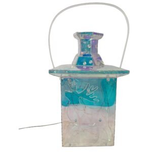 Lampara decorativa con luz - 23 x 15 x 15 cm., SANTINI, 0010 *** AGOTADO ***