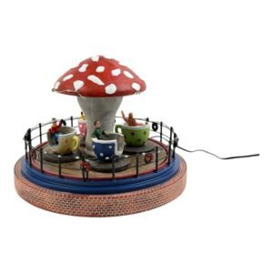 Villa con luz, musica y movimiento - Carrusel tazas, SANTINI, 0158