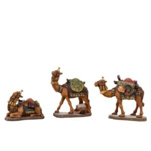 Camellos - 3 pz - 12.5 cm., SANTINI, 1209