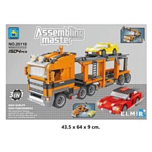 Lego - Tractomula master 3 en 1 - 1504 Pz., AUSINI, 25118
