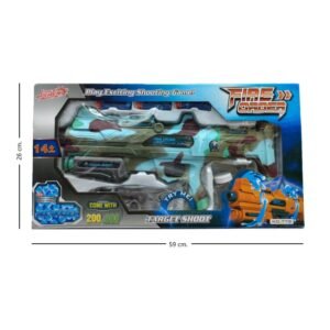 Pistola tipo Nerf 2 en 1 - Dardos e hidrogel, OE-RY, 778