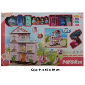 Casa de muñecas con luz  91 Pz., OE-RY, KB99-49