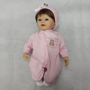 Bebe real niña con oso, OE-RY, KD18901
