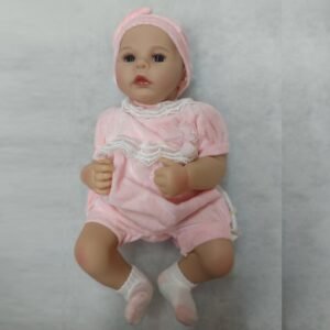 Bebe real niña con conejo, OE-RY, KD18931